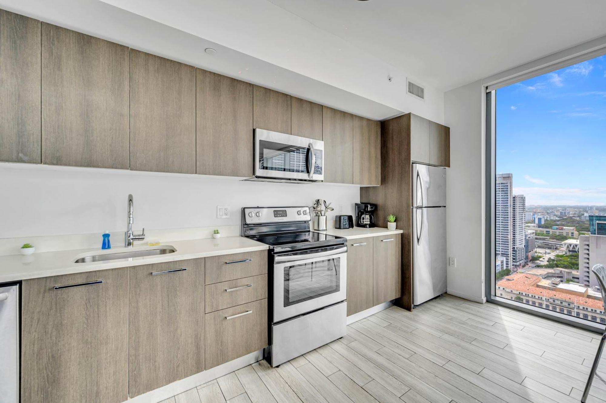 Great 3 Beds 3 Baths Appartment Downtown Miami Extérieur photo