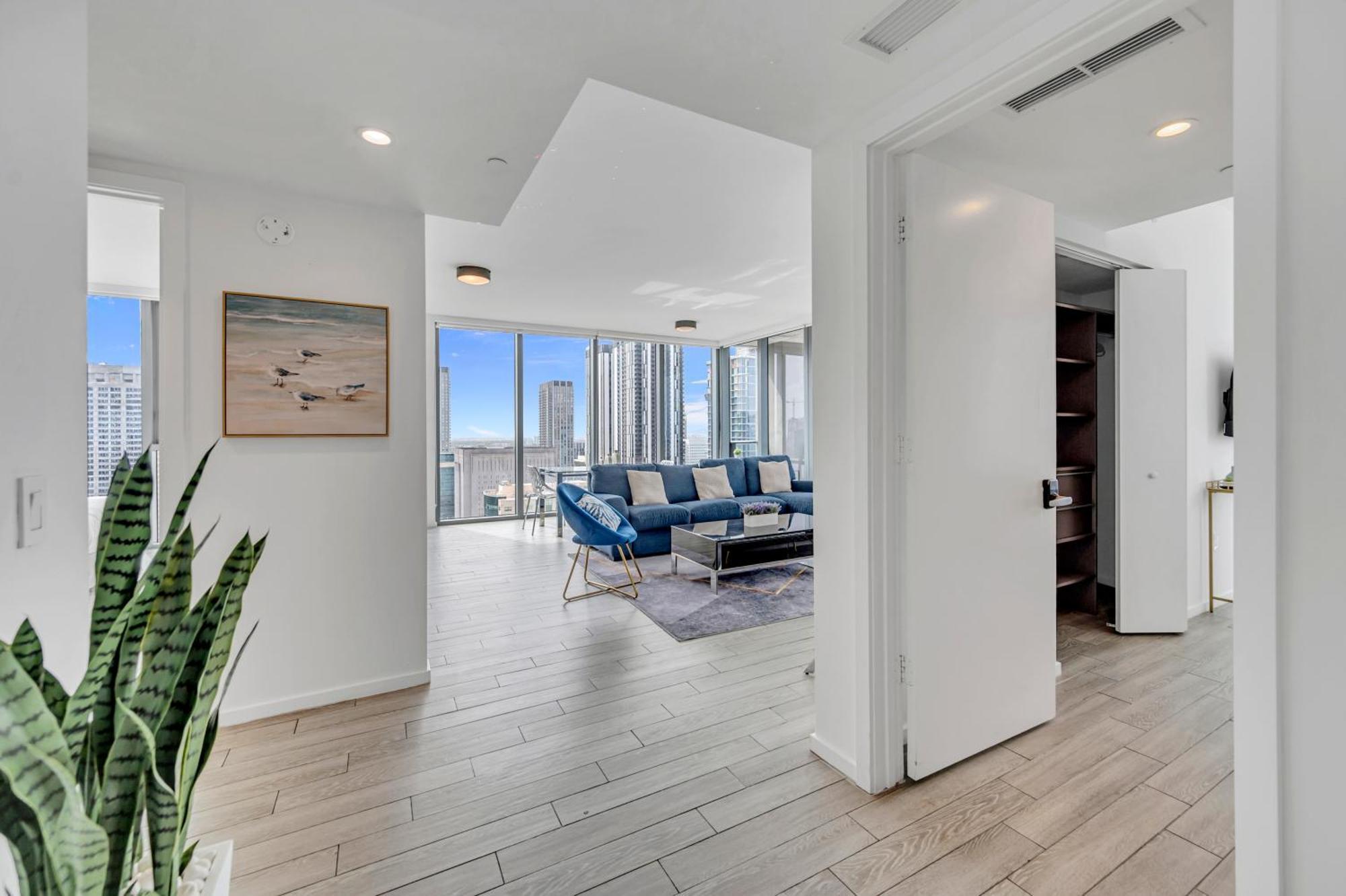 Great 3 Beds 3 Baths Appartment Downtown Miami Extérieur photo